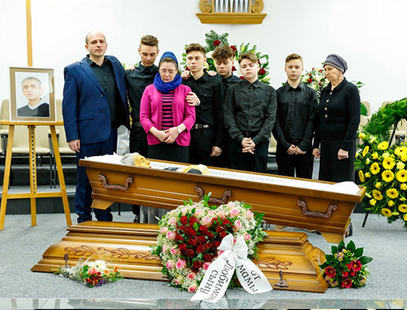 Похороны Михаила Калиберы